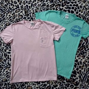 PINK VS tee bundle